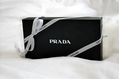 Prada packaging box